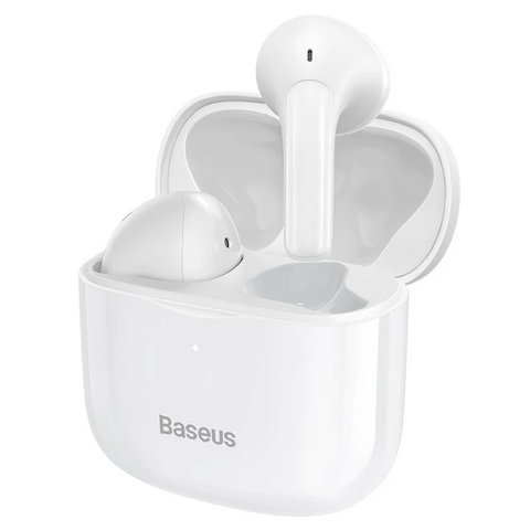 Гарнітура Baseus Bowie E3, бездротова, біла, із зарядним кейсом, з USB кабелем тип-C, #NGTW080002 Прев'ю 3