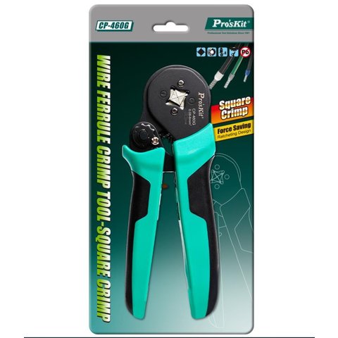 Кримпер для втулочных наконечников Pro'sKit CP-460G Превью 3