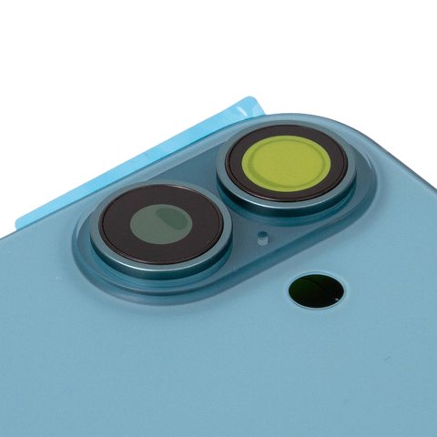 Корпус для iPhone 16 Plus, зеленый, с держателем SIM-карты, с боковыми кнопками, Original (PRC), EU Version, teal Превью 1