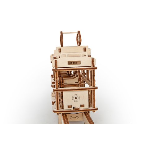 Mechanical 3D Puzzle UGEARS Tram Preview 8