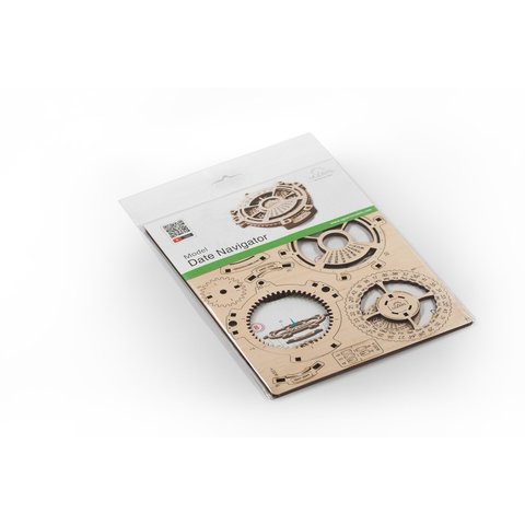 Mechanical 3D Puzzle UGEARS Date Navigator Preview 5