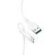 USB Cable Hoco X33, (USB type-A, micro USB type-B, 100 cm, 4 A, white, VOOC) #6931474709158 Preview 1