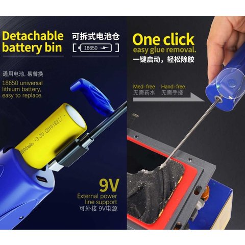 Dispositivo para quitar el pegamento OCA Mechanic IR16 Vista previa  1