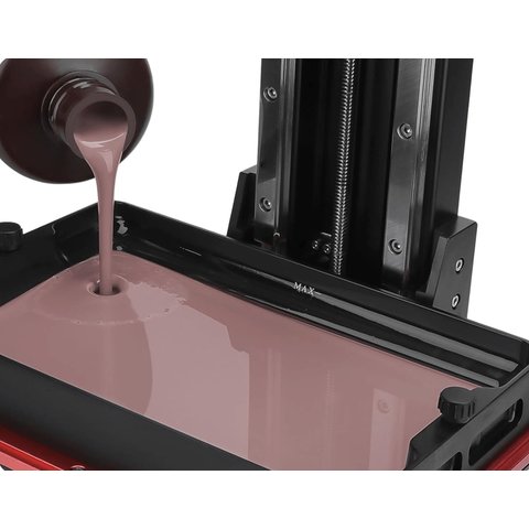 Фотополимерная смола для 3D-принтера ELEGOO 8K Red Clay, 1 кг Превью 4