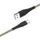 USB кабель Borofone BX25, USB тип-C, USB тип-A, 100 см, 3 A, чорний, #69314744703491 Прев'ю 1
