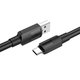 USB кабель Hoco X84, USB тип-C, USB тип-A, 100 см, 3 A, чорний, #6931474771001 Прев'ю 1