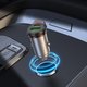 Автомобільний зарядний пристрій Hoco NZ16A, чорне, Power Delivery (PD), з кабелем USB тип-C до Lightning для Apple, 43 Вт, 2 порта, 12-24 B, #6942007644754 Прев'ю 5