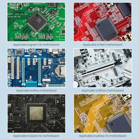 Паяльна маска Mechanic SU3, жовта, 10 мл, ультрафіолетова Прев'ю 6